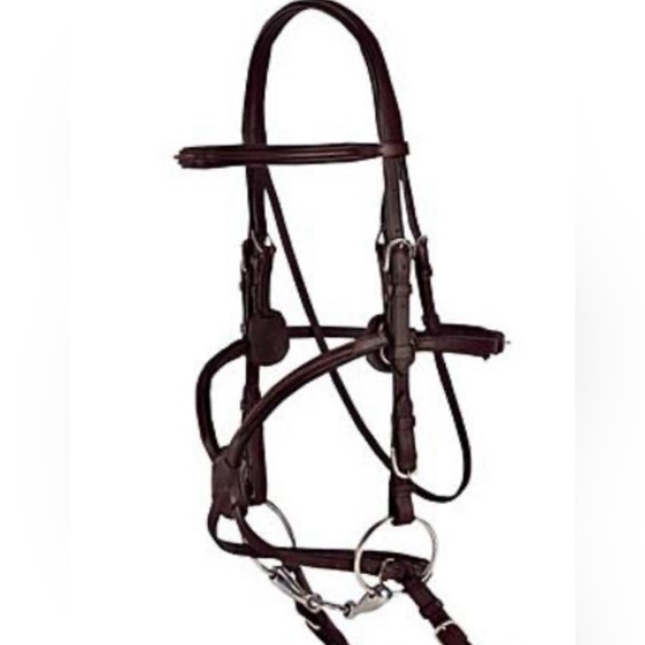Vespucci Square Raised Figure-8 Bridle, brand new! Cob size - Picture 3 of 12